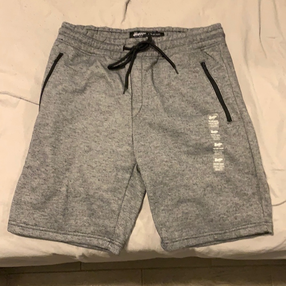 Medium Gray/black Brooklyn Knit Short